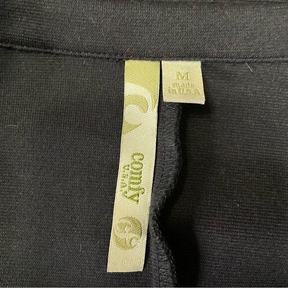 Comfy USA Prato Jacket Zip Up Button Detail Flared Pockets Size Medium‎ - Picture 4 of 8